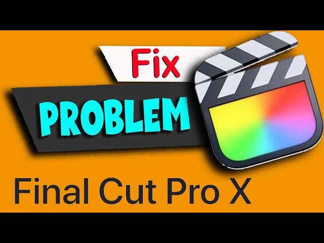 HOW TO SOLVE "Rendering Stuck" in FCPX | Final Cut Pro X Fixes