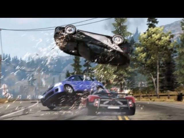 Need For Speed: Hot Pursuit Remastered | BEST crashes and random moments |