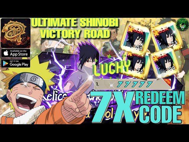 Ultimate Shinobi Victory Road(Early Access) Finally! got Lucky!  New! 7X Redeem Code  android/iOS