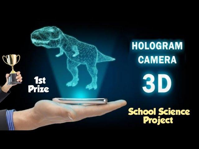 3d Hologram Box Screen Working Model | Science Project Ideas | Easy science experiments #science