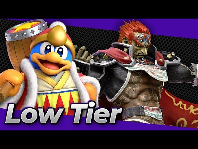 Los PEORES PERSONAJES de SMASH ULTIMATE | Tier List del 2024