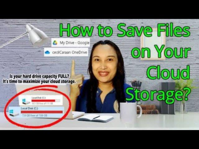 How to Save Files on Cloud Storage (Google Drive & OneDrive)?   ǁ  Explained in Tagalog