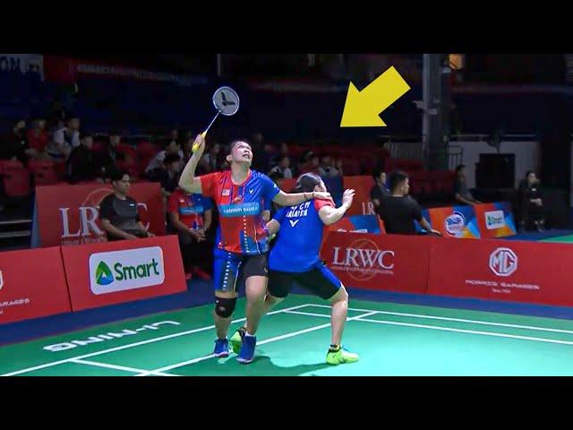 Comedy Badminton | Try Not To Laugh