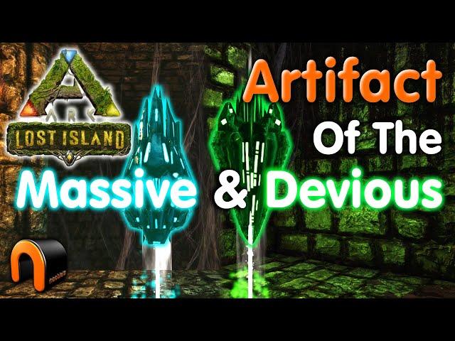 ARK Lost Island ARTIFACT Of The DEVIOUS & MASSIVE & How To Get Them!