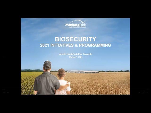 Biosecurity Initiatives and Programming