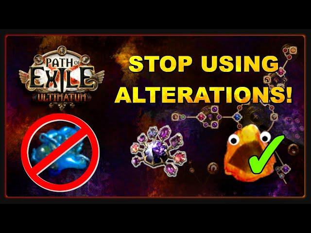 PoE - How to Craft Cluster Jewels - Easy 3 Notables