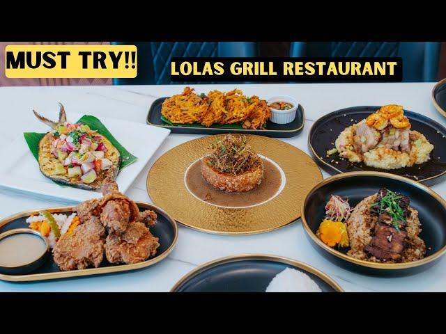 Lolas Grill Bacolod