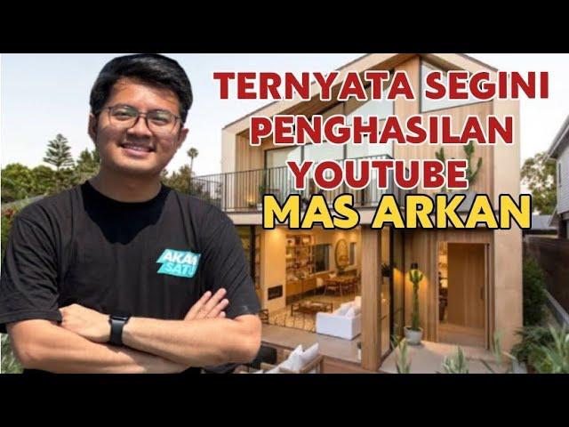 Fantastis, Terbaru Segini Gaji Mas Arkan dari YouTube