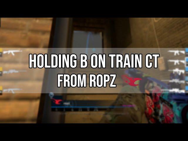 How To Play B on Train CT side - ropz