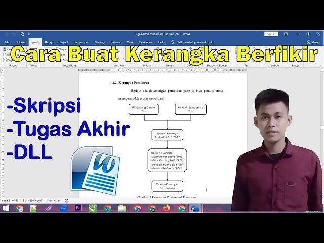 Cara Membuat Kerangka Berfikir di Ms Word