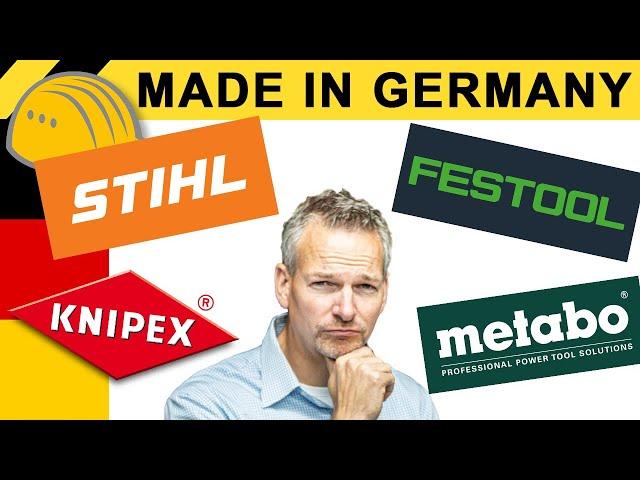 LOHNT MADE IN GERMANY? STIHL, FESTOOL, KNIPEX & CO? | WERKZEUG NEWS 141