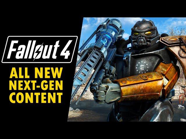 Everything Added In Fallout 4's Next Gen Update