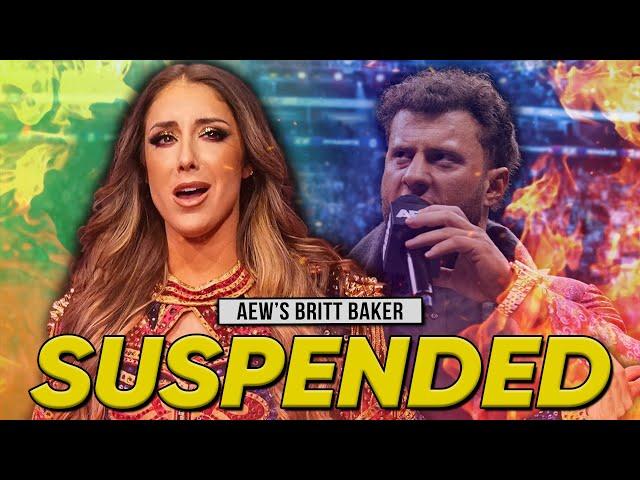 Britt Baker SUSPENDED From AEW | WWE Open To Former Top Star Returning