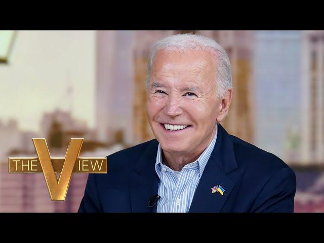 Biden Says He Is ‘At Peace’ With His Decision To Step Aside In 2024 | The View