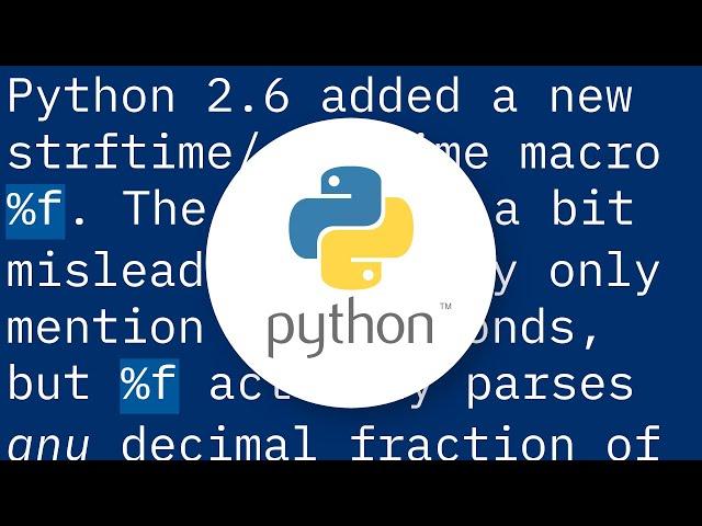 How can I parse a time string containing milliseconds in it with python?