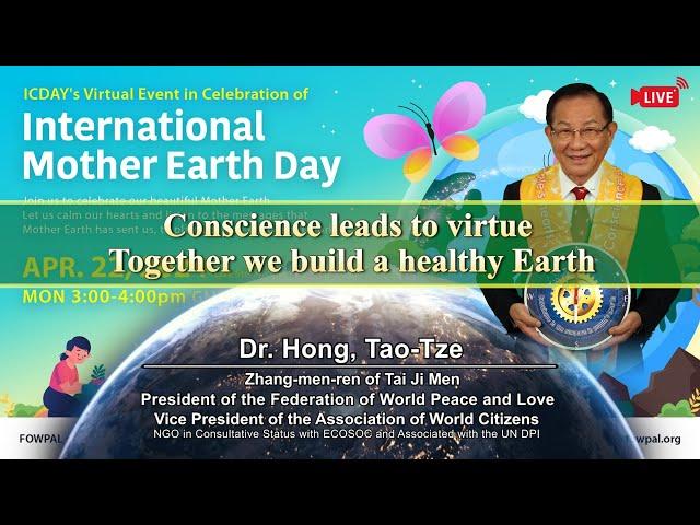 Dr. Hong Speech | International Mother Earth Day | 04-22-2024