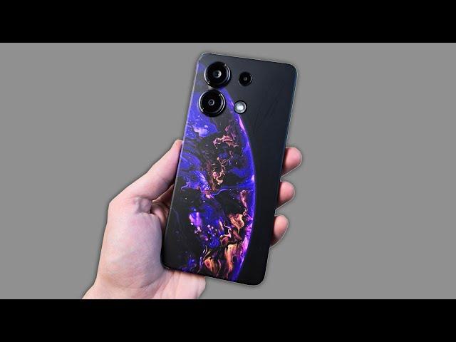 XIAOMI REDMI NOTE 13 НАКЛЕИЛ КРАСИВУЮ ПЛЕНКУ!