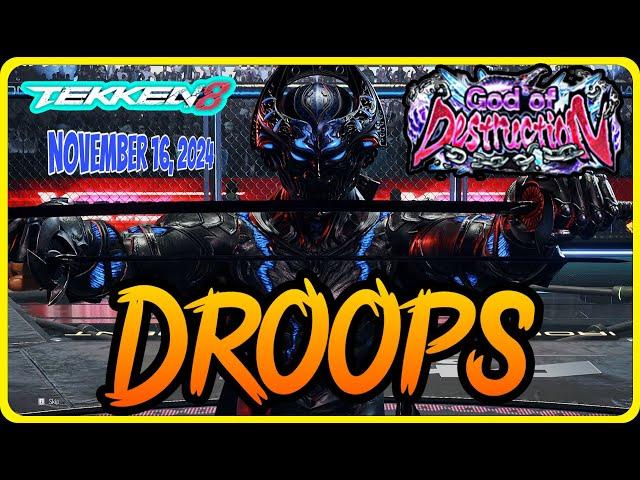 Tekken 8 ▰ (Droops) YOSHIMITSU - God Of Destruction - Ranked Matches, NOVEMBER 16, 2024