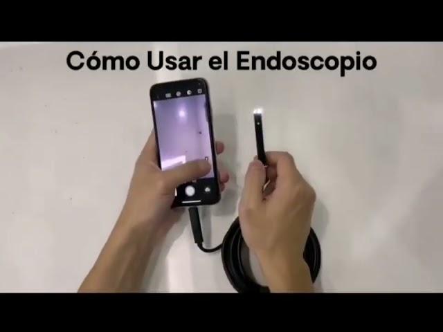 Endoscopio Cámara Hd 8 Luces LED Para iPhone IOS