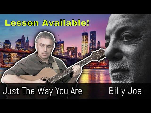 Just the Way You Are - Billy Joel - fingerstyle guitar - Jake Reichbart - lesson available!