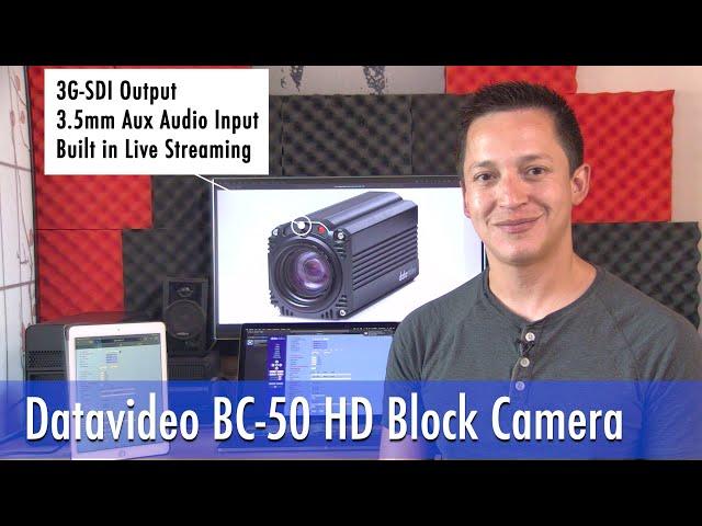 How to Set Up the Datavideo BC-50 Block Camera