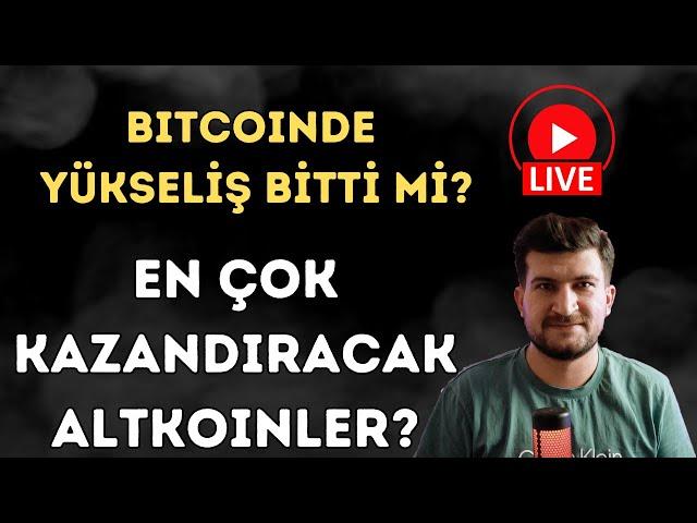 BÜYÜK DÜZELTME NE ZAMAN? - BİTCOİN ve ALTKOİN ANALİZİ