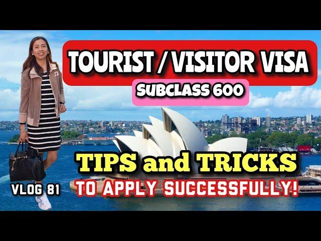 Tourist or Visitor Visa to Australia Subclass 600