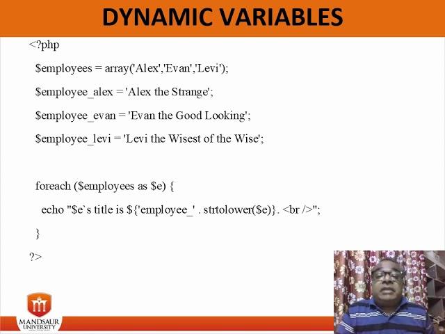 1 13 Dynamic Variables in PHP