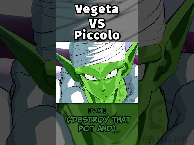 Piccolo vs Vegeta!