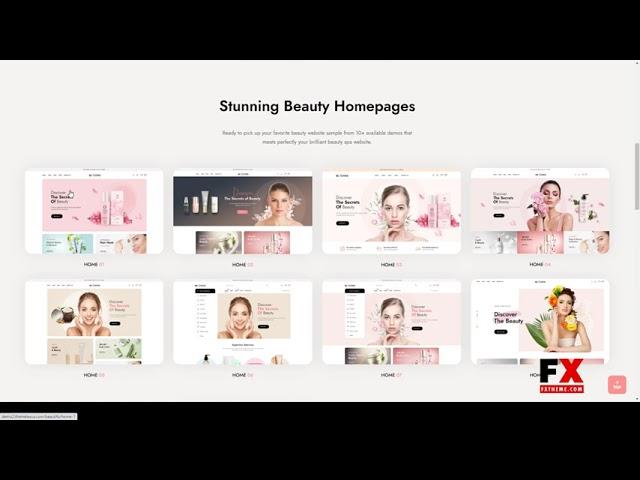 Beautifo - Beauty Cosmetics Shop WooCommerce WordPress Theme beauty cosmetics Cosmetic store