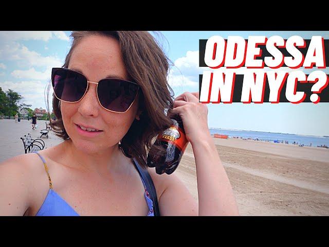 BRIGHTON BEACH, New York City || LITTLE ODESSA in the US || Russian neighborhood in New York