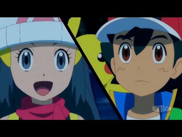 Ash Reunites With Dawn English Dubbed |Pokemon Journeys Episode 75 English Dubbed| |Dawn Returns|