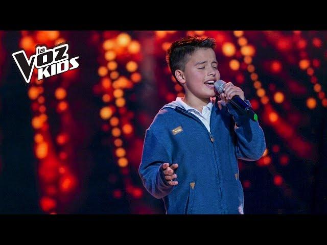 Juanse Laverde canta Cómo Mirarte - Audiciones a ciegas | La Voz Kids Colombia 2018