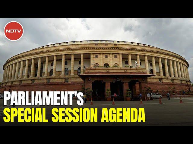 Centre Releases Agenda Of Parliament's Special Session Starting Monday