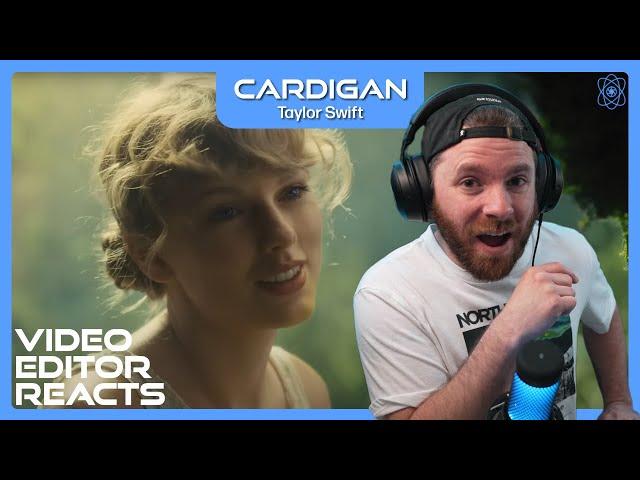 Video Editor Reacts to Taylor Swift - Cardigan