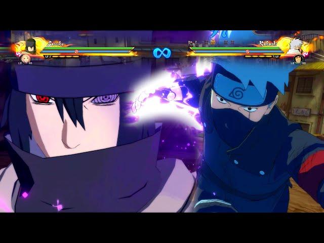 Kakashi vs Sasuke Uchiha Gameplay - NARUTO SHIPPUDEN Ultimate Ninja STORM 4 Gameplay Connections MOD