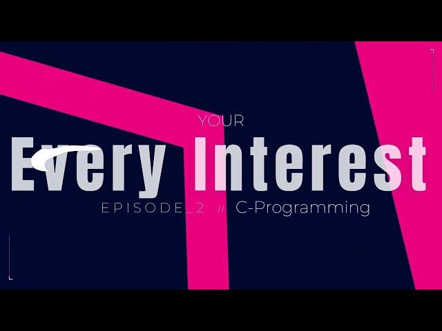 C PROGRAMMING LANGUAGE VARIABLES AND DATA TYPE @Every Interest #programming #education #cprogramming