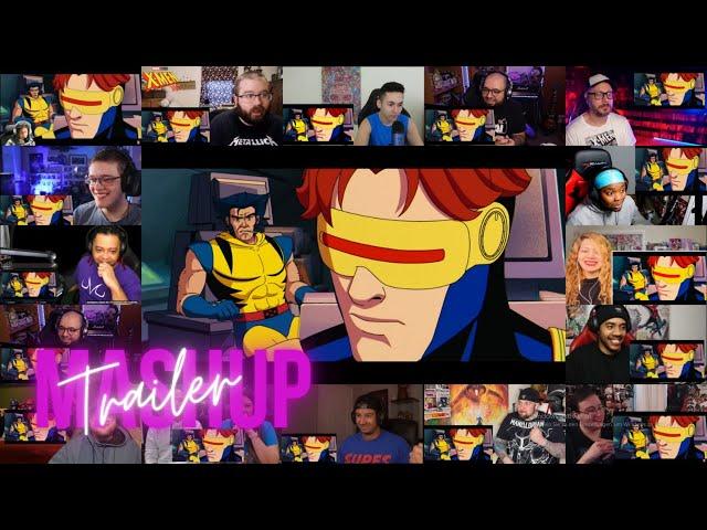 Marvel Animation's X-Men '97 - Official Trailer Reaction Mashup  - Series - Disney+