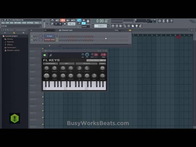 FL Studio 12 Beginners - Mod Wheel