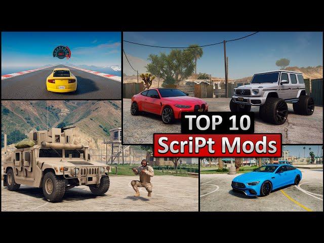 TOP 10 Script MODS for GTA 5 (2024) | Best scripts mods GTA V