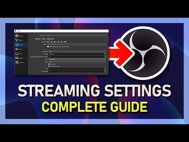 Best OBS Streaming Settings 1080p 60 FPS No Lag