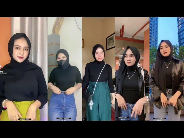 VIDEO TIKTOK CEWEK HIJAB CANTIK IMUT‼️