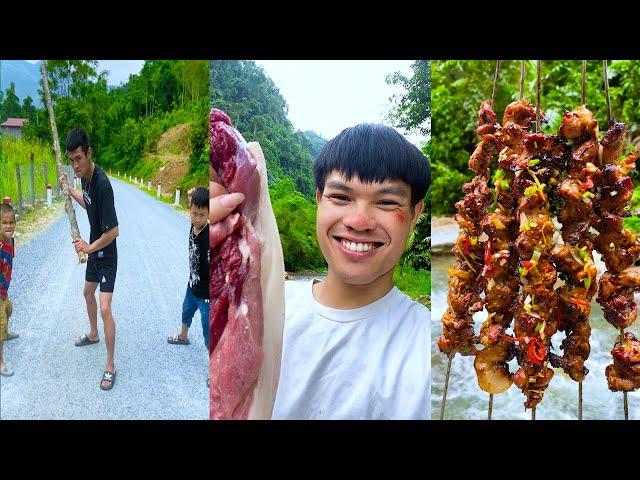 How to make great grilled kebabs! | Style Pork BBQ | TikTok Funny Videos