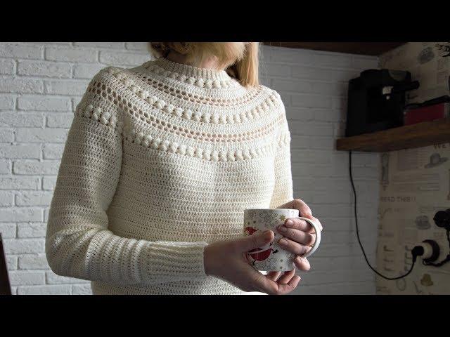 Warm Crochet Sweater Tutorial