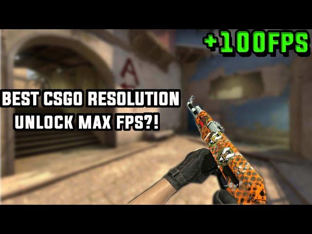 THE 'PERFECT' CSGO RESOLUTION *MASSIVE FPS BOOST*  #Shorts