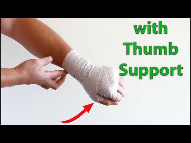 How to Self Wrist Wrap for Wrist Pain