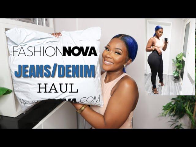 FASHIONOVA JEANS DENIM TRY ON HAUL | SIZE 9