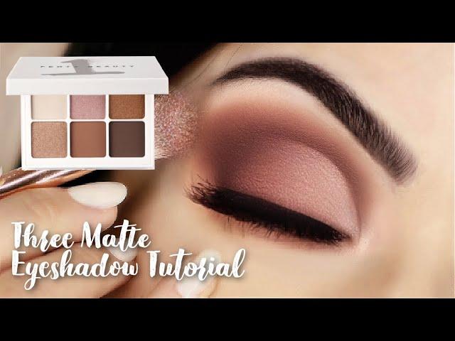 Beginners Eye Makeup Tutorial Using Three Matte | How To Apply Eyeshadow