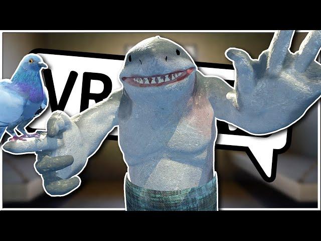 The Suicide Squad's King Shark, But In VRChat | VRChat (Funny Moments)