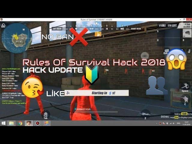 Rules Of Survival Hack 2018 (Aimbot Teleport ) Update #2